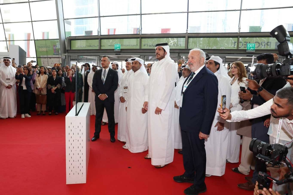 وزير التجارة يفتتح بروجكت قطر