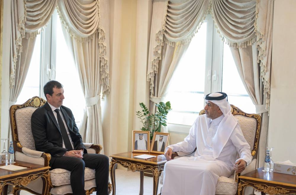 وزير الدولة للشؤون الداخلية يلتقي مسؤولا أمميا